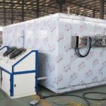 自动100KGH冷冻炸薯条速溶冰箱可用于博茨瓦纳客户